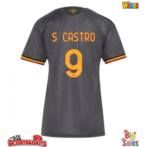 AS Roma Santiago Castro #9 Replica Third Stadium Shirt for Women 2026-27 Short Sleeve